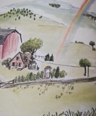 The peach blossoms of the two worlds bloom